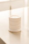 Aberto Design Vela Beige de Concreto con Aroma a Ámbar para Decoración del Hogar Elegante y Sofisticada